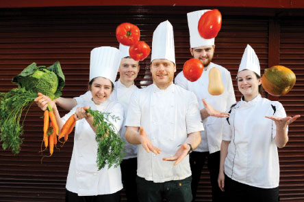 CULINARY ARTS feature at rc show